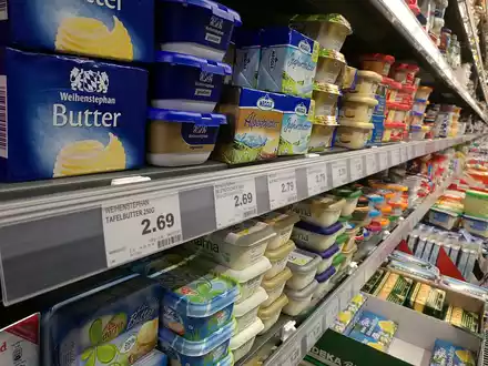Butter in einem Supermarkt - Foto: über dts Nachrichtenagentur