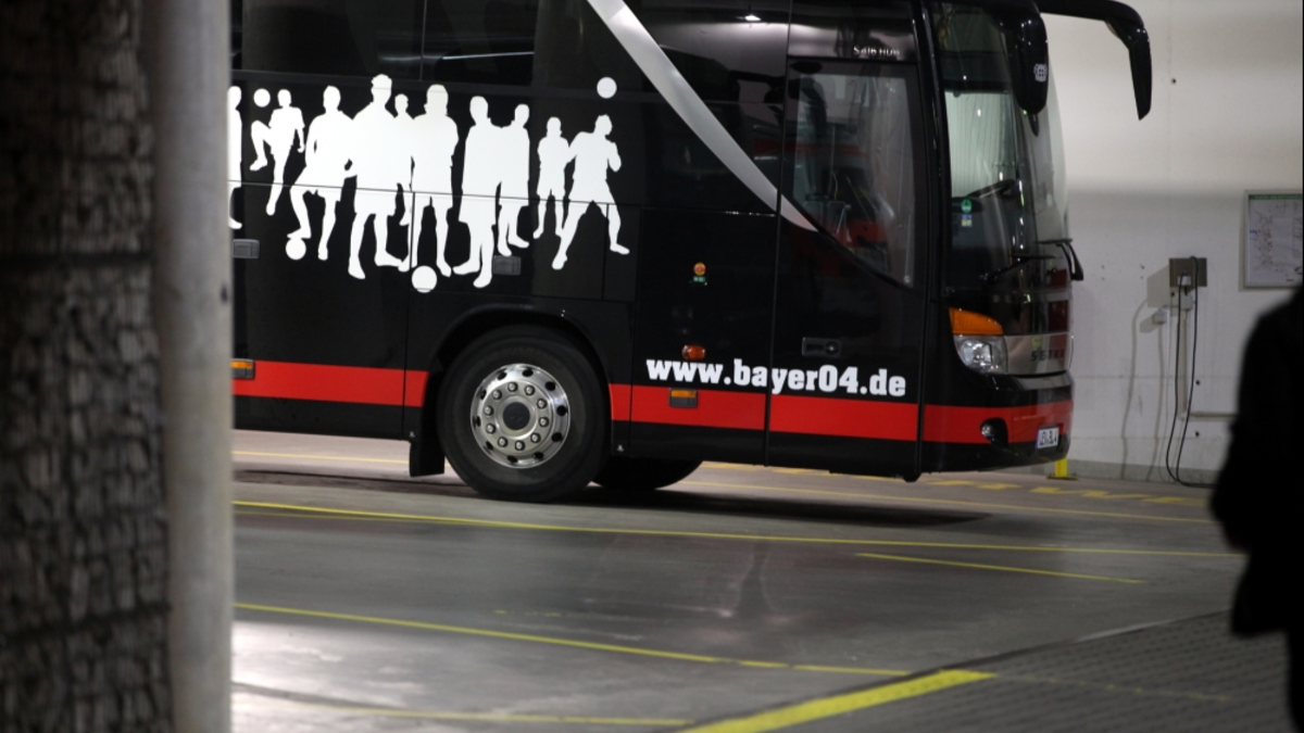 Mannschaftsbus von Bayer Leverkusen - Foto: über dts Nachrichtenagentur