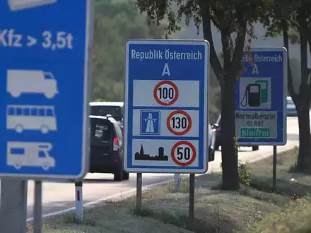 Österreichischer Grenzüberang (Archiv) - Foto: über dts Nachrichtenagentur