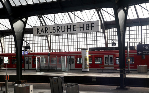 Karlsruhe Hbf (Archiv) - Foto: über dts Nachrichtenagentur