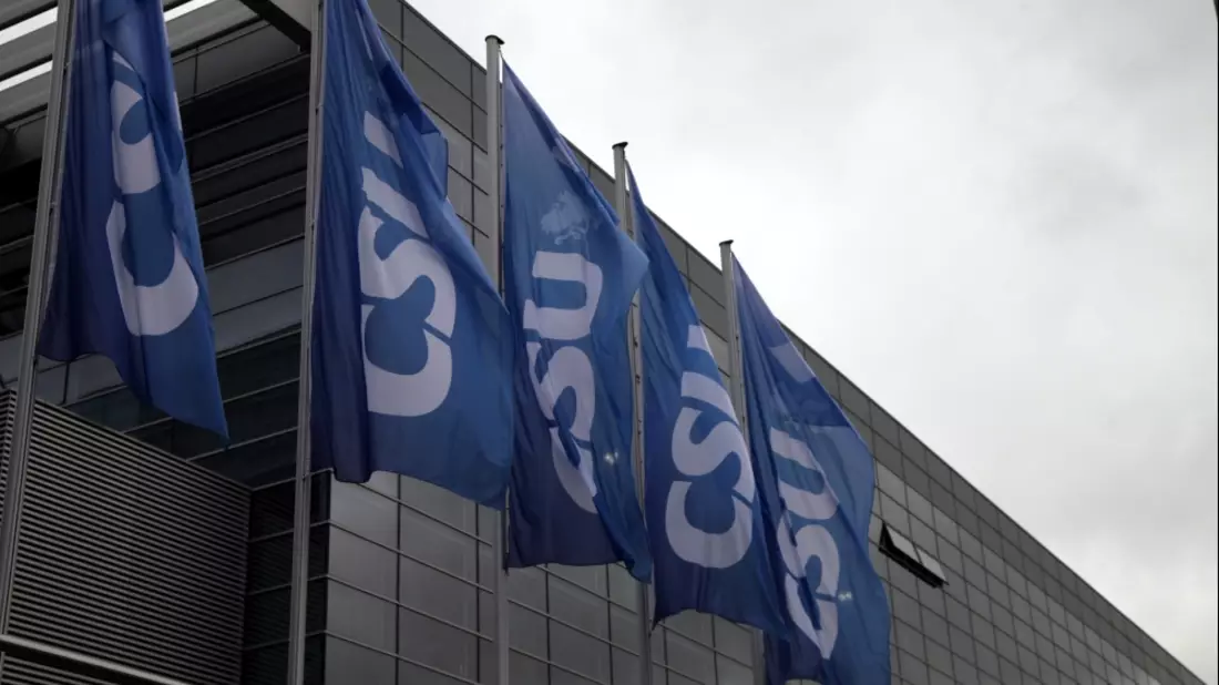 CSU-Fahnen - Bild: über dts Nachrichtenagentur