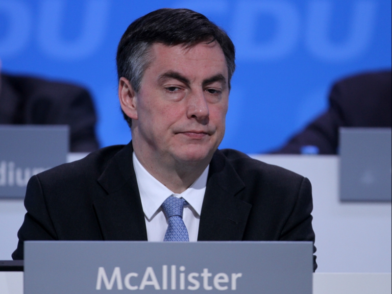 David McAllister - Foto: über dts Nachrichtenagentur