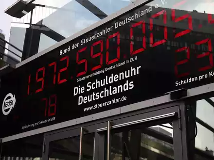 Schuldenuhr (Archiv) - Foto: über dts Nachrichtenagentur