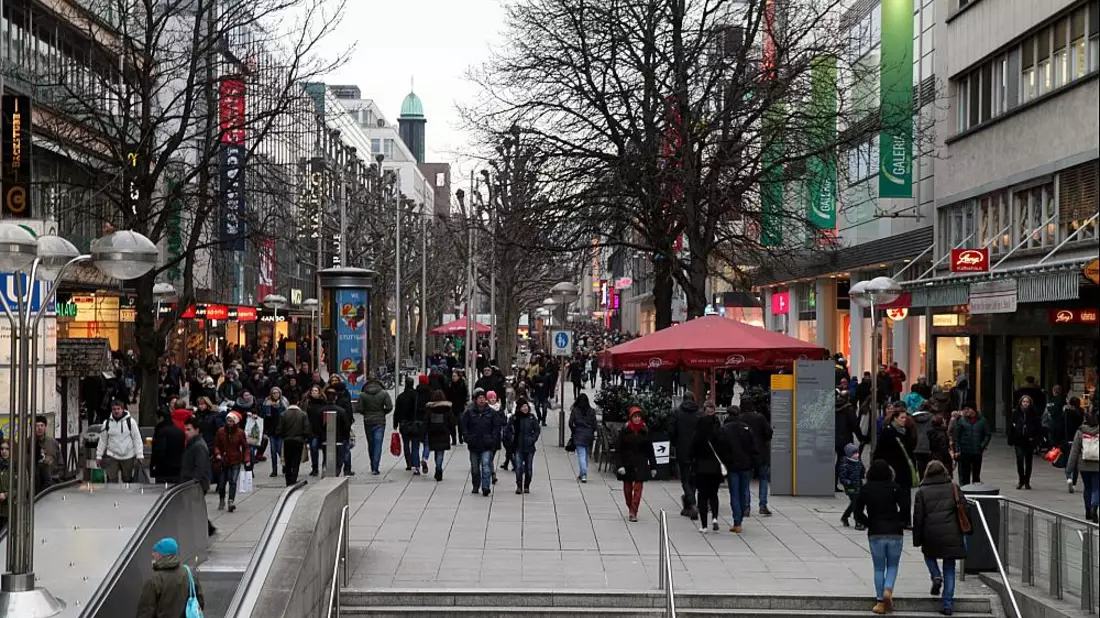 Fußgängerzone Stuttgart (Archiv) - Bild: über dts Nachrichtenagentur
