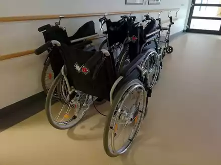 Rollstühle im Krankenhaus (Archiv) - Foto: über dts Nachrichtenagentur