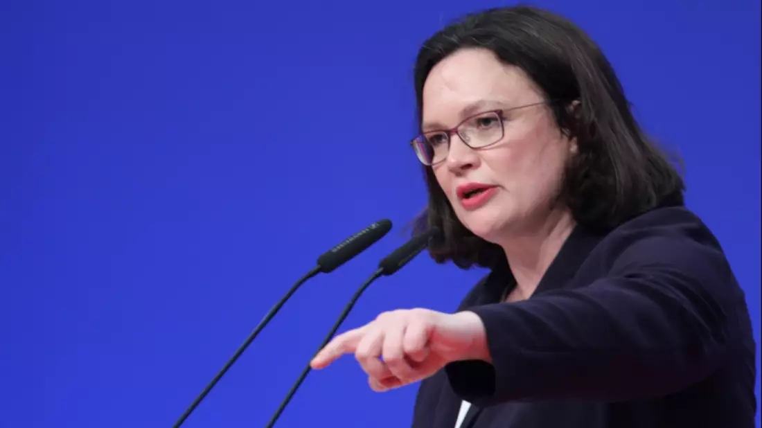 Andrea Nahles - Bild: über dts Nachrichtenagentur