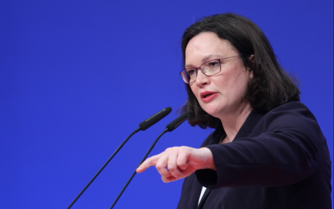 Andrea Nahles - Foto: über dts Nachrichtenagentur