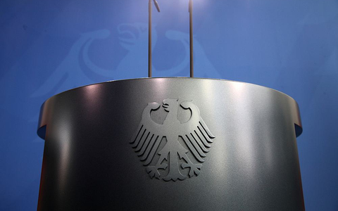 Rednerpult im Bundeskanzleramt (Archiv) - Foto: über dts Nachrichtenagentur