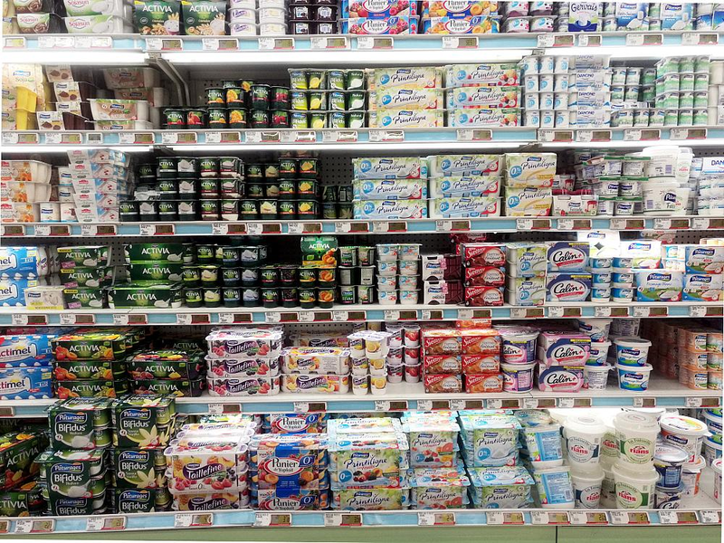 Joghurt im Supermarkt - Foto: über dts Nachrichtenagentur