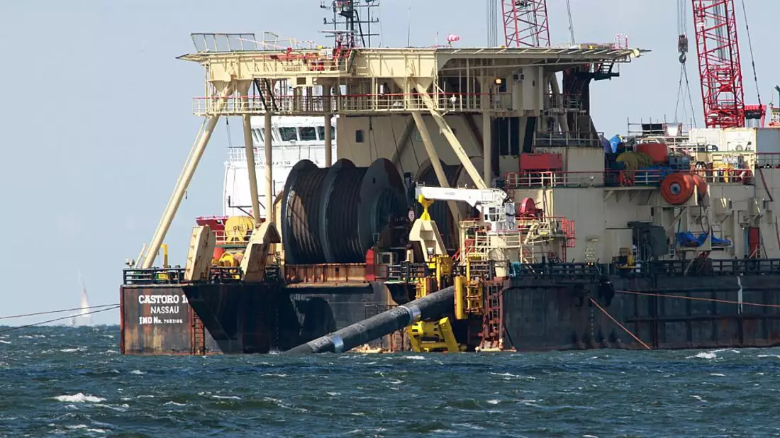 Castoro 10 beim Bau von Nord Stream 2 (Archiv) - Bild: über dts Nachrichtenagentur