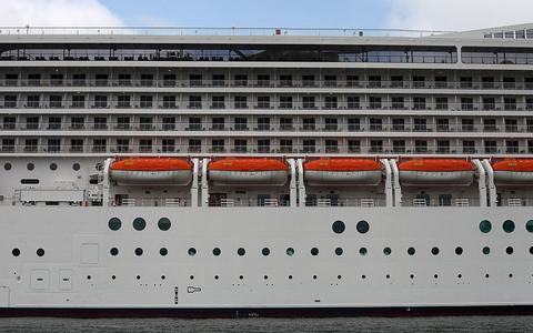 Kreuzfahrtschiff mit Rettungsbooten (Archiv) - Foto: über dts Nachrichtenagentur