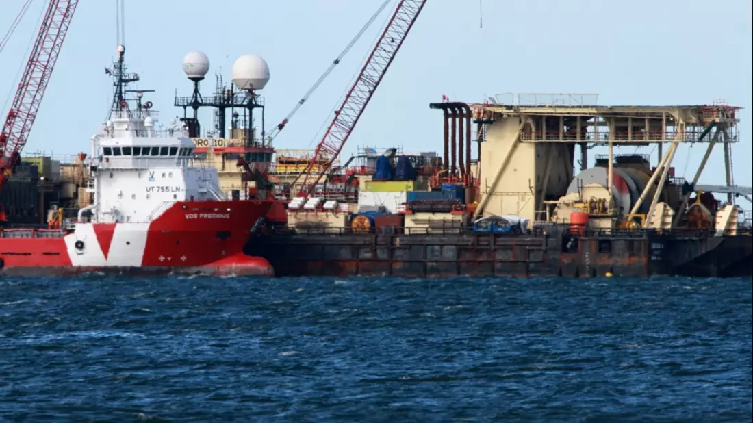 Castoro 10 beim Bau von Nord Stream 2 - Bild: über dts Nachrichtenagentur