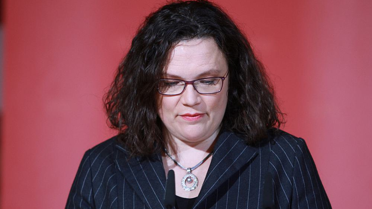 Andrea Nahles (Archiv) - Foto: über dts Nachrichtenagentur