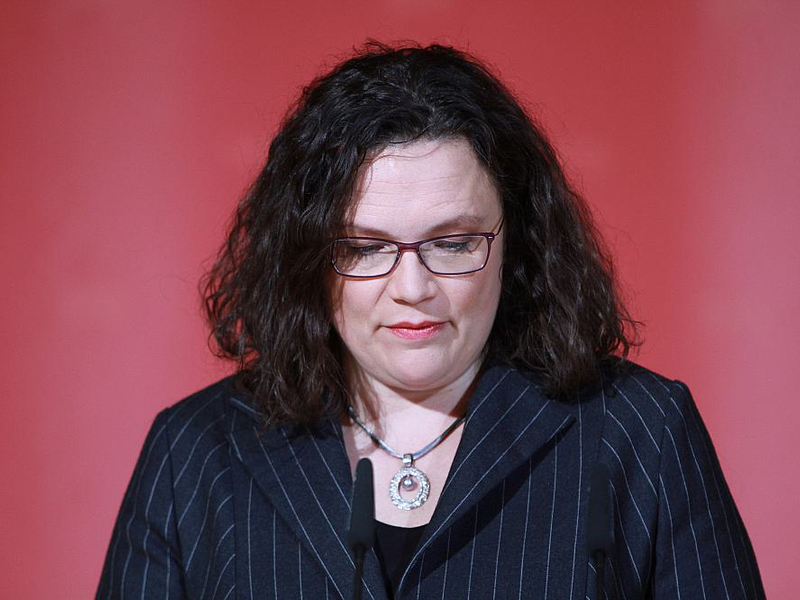 Andrea Nahles (Archiv) - Foto: über dts Nachrichtenagentur