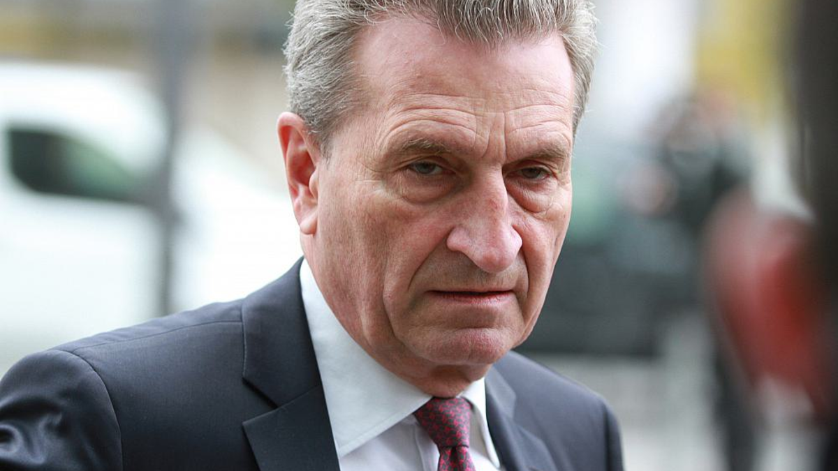 GÃ¼nther Oettinger - Foto: über dts Nachrichtenagentur