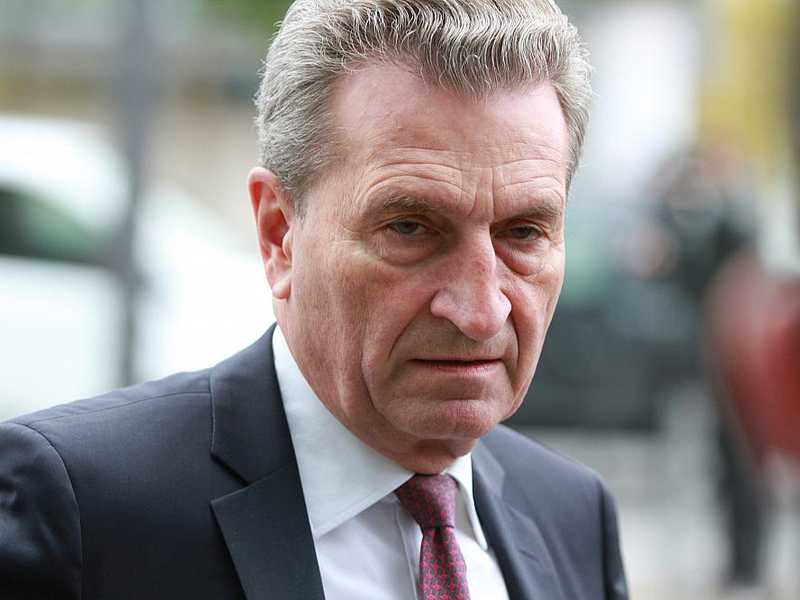 Günther Oettinger (Archiv) - Foto: über dts Nachrichtenagentur
