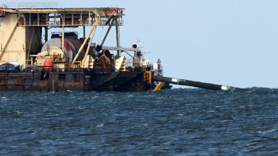 Castoro 10 beim Bau von Nord Stream 2 (Archiv) - Bild: über dts Nachrichtenagentur