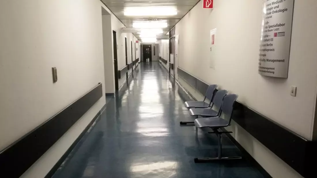 Krankenhausflur - Bild: über dts Nachrichtenagentur