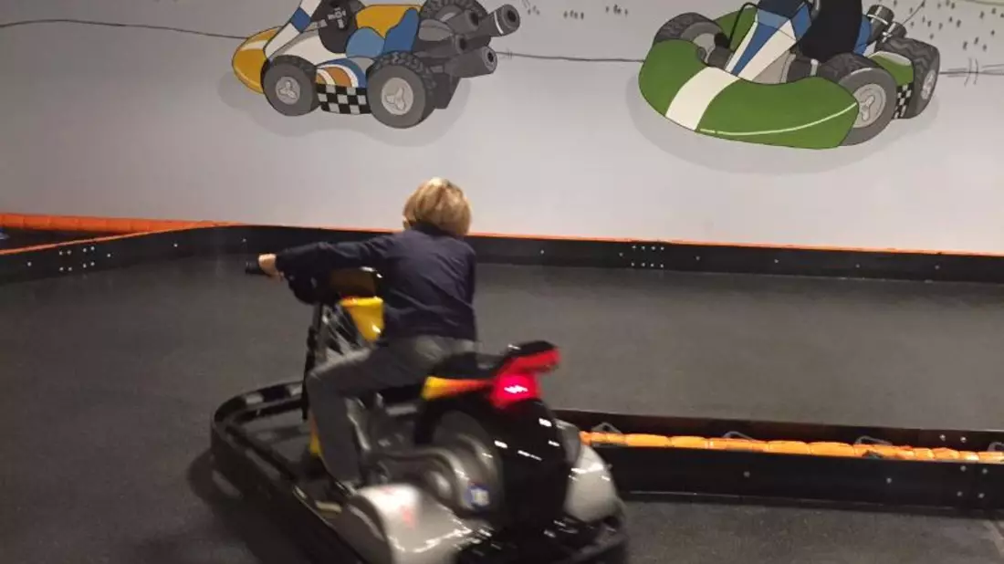 Gokart im Dachsteinkönig - Bild: amb