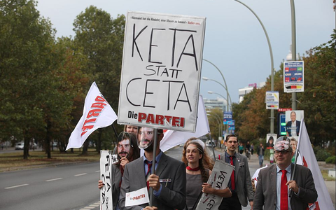 Wahlkampagne der Partei Die PARTEI (Archiv) - Foto: über dts Nachrichtenagentur