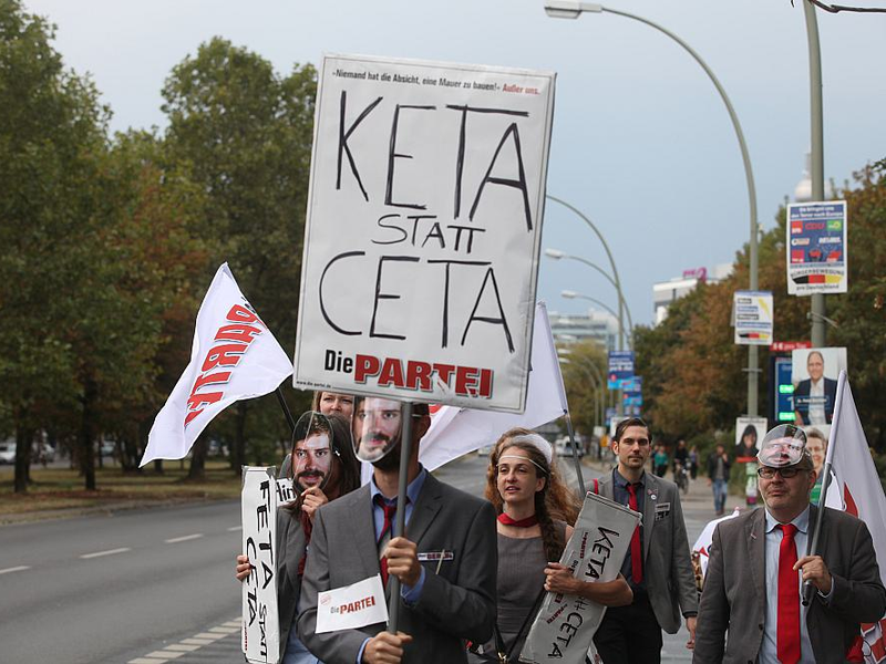 Wahlkampagne der Partei Die PARTEI (Archiv) - Foto: über dts Nachrichtenagentur