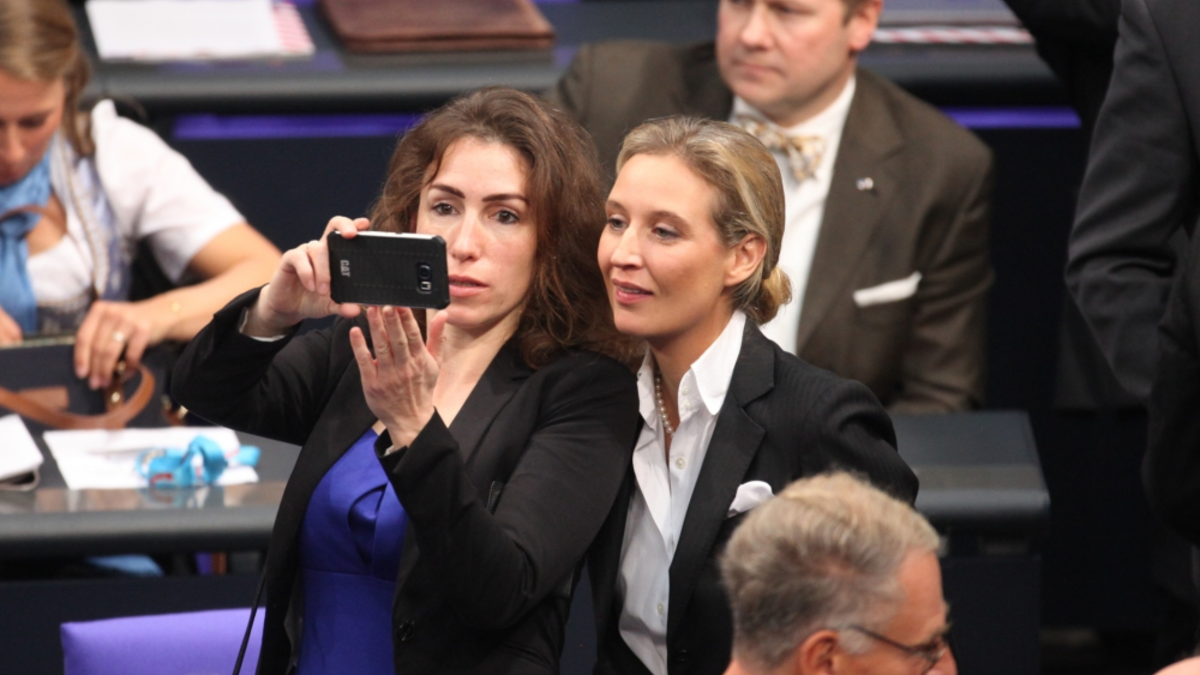 Mariana Harder-KÃ¼hnel und Alice Weidel - Foto: über dts Nachrichtenagentur