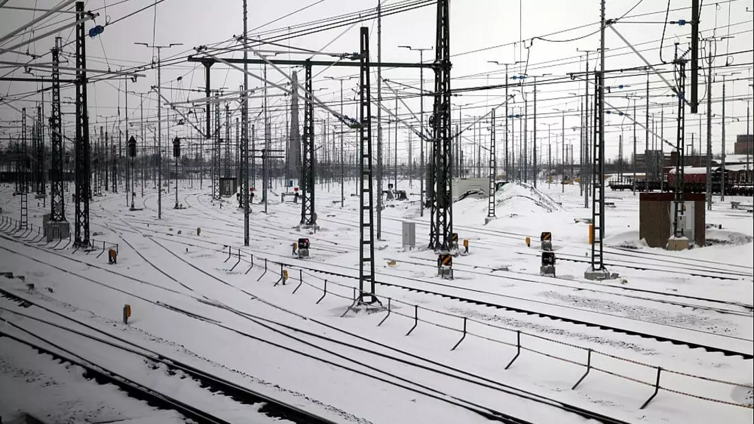 Winter bei der Deutschen Bahn (Archiv) - Bild: über dts Nachrichtenagentur