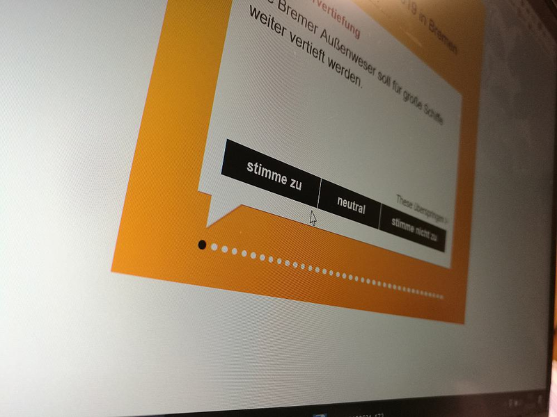 Wahl-o-mat (Archiv) - Foto: über dts Nachrichtenagentur