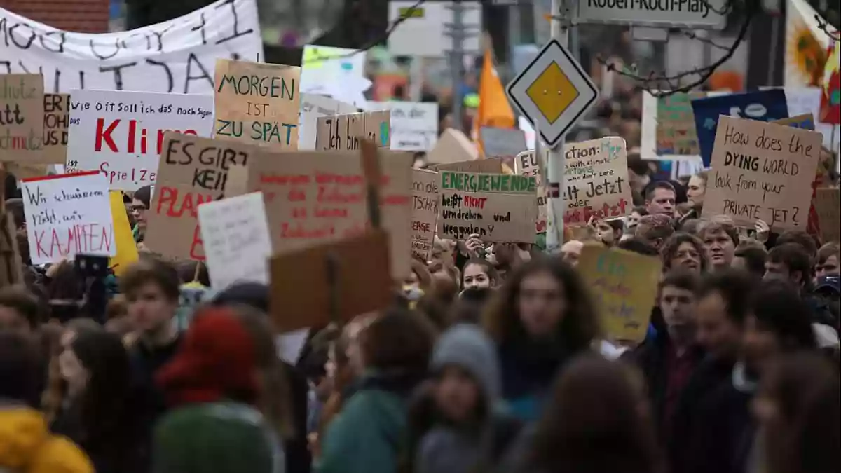 Fridays-for-Future-Protest (Archiv) - Bild: über dts Nachrichtenagentur