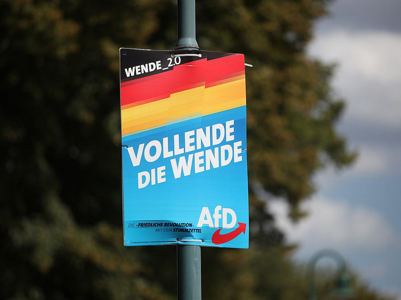 AfD-Plakat - Foto: über dts Nachrichtenagentur