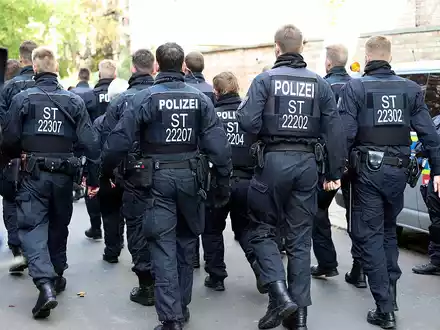 Polizeieinsatz (Archiv) - Foto: über dts Nachrichtenagentur