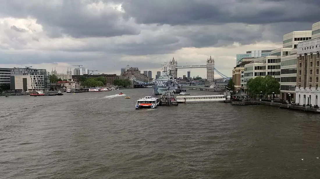 Blick von der London Bridge zur Tower Bridge (Archiv) - Bild: über dts Nachrichtenagentur