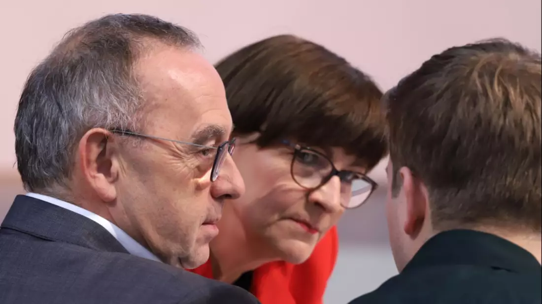 Norbert Walter-Borjans, Saskia Esken, Kevin KÃ¼hnert - Bild: über dts Nachrichtenagentur