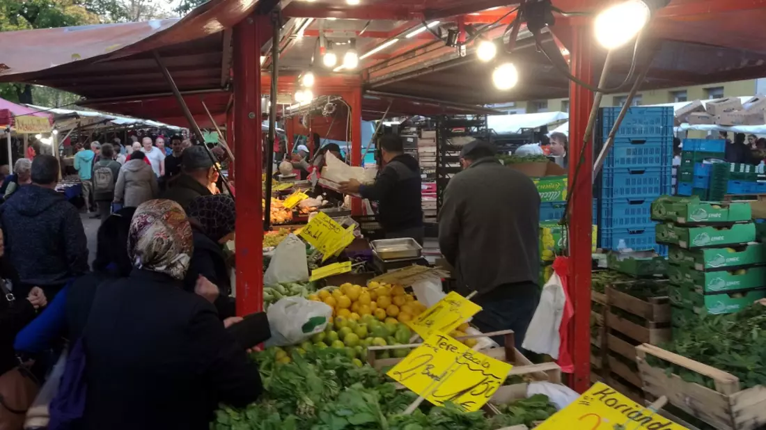 Obst- und GemÃ¼sestand - Bild: über dts Nachrichtenagentur