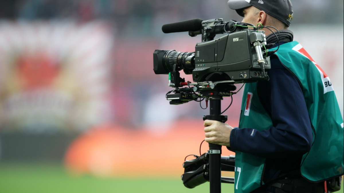 FernsehÃ¼bertragung eines Bundesliga-Spiels - Foto: über dts Nachrichtenagentur