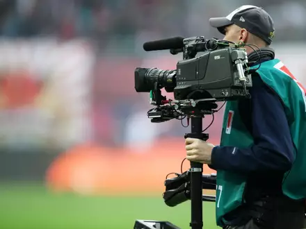 FernsehÃ¼bertragung eines Bundesliga-Spiels - Foto: über dts Nachrichtenagentur