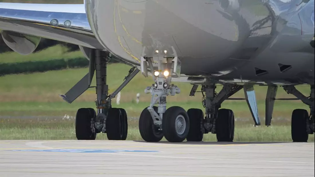 Fahrwerk einer Boeing 747-400 (Archiv) - Bild: über dts Nachrichtenagentur
