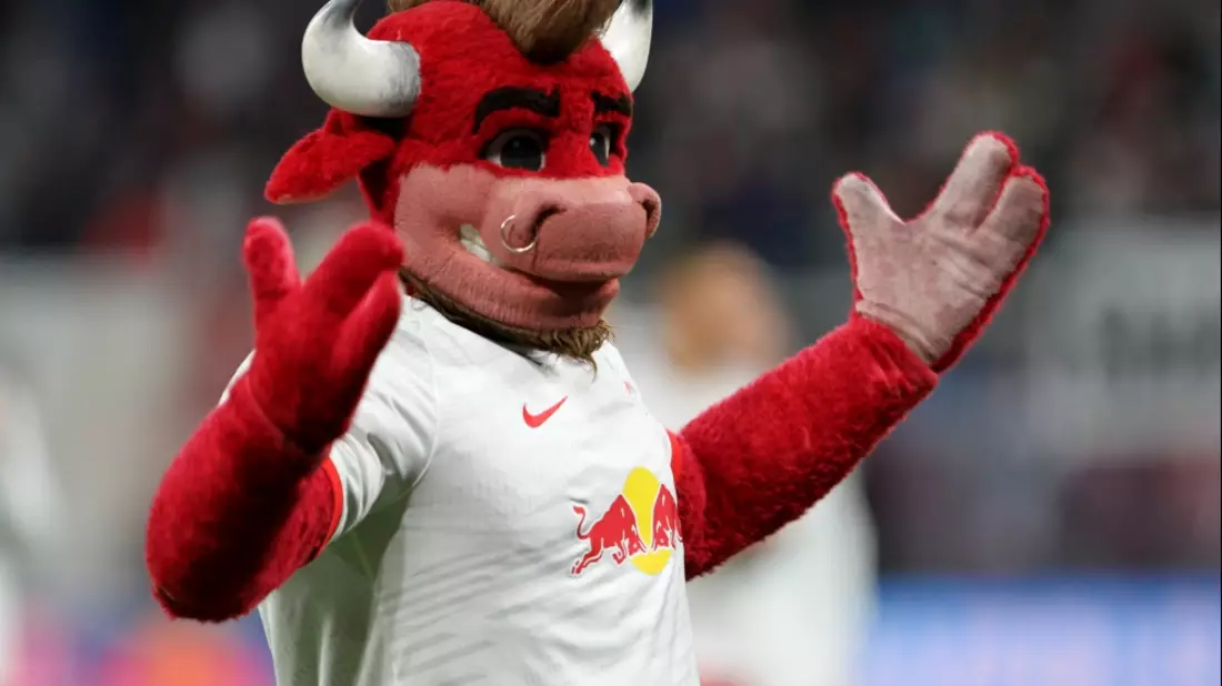Maskottchen von RB Leipzig - Bild: über dts Nachrichtenagentur