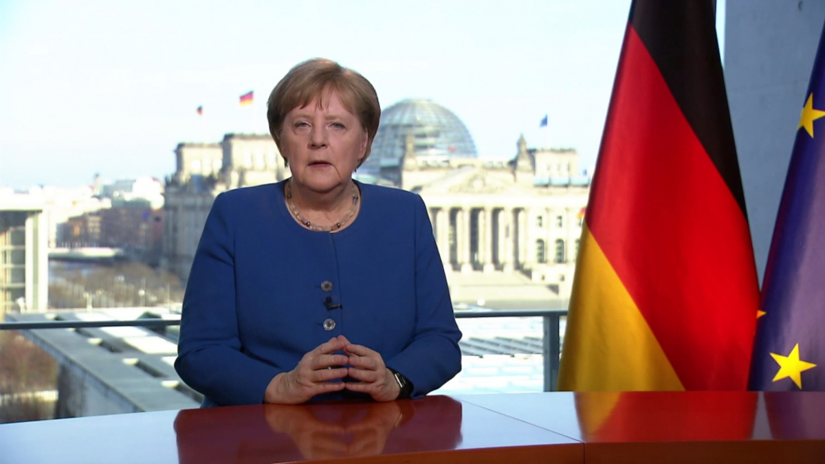 Merkel am 18.03.2020 - Foto: über dts Nachrichtenagentur