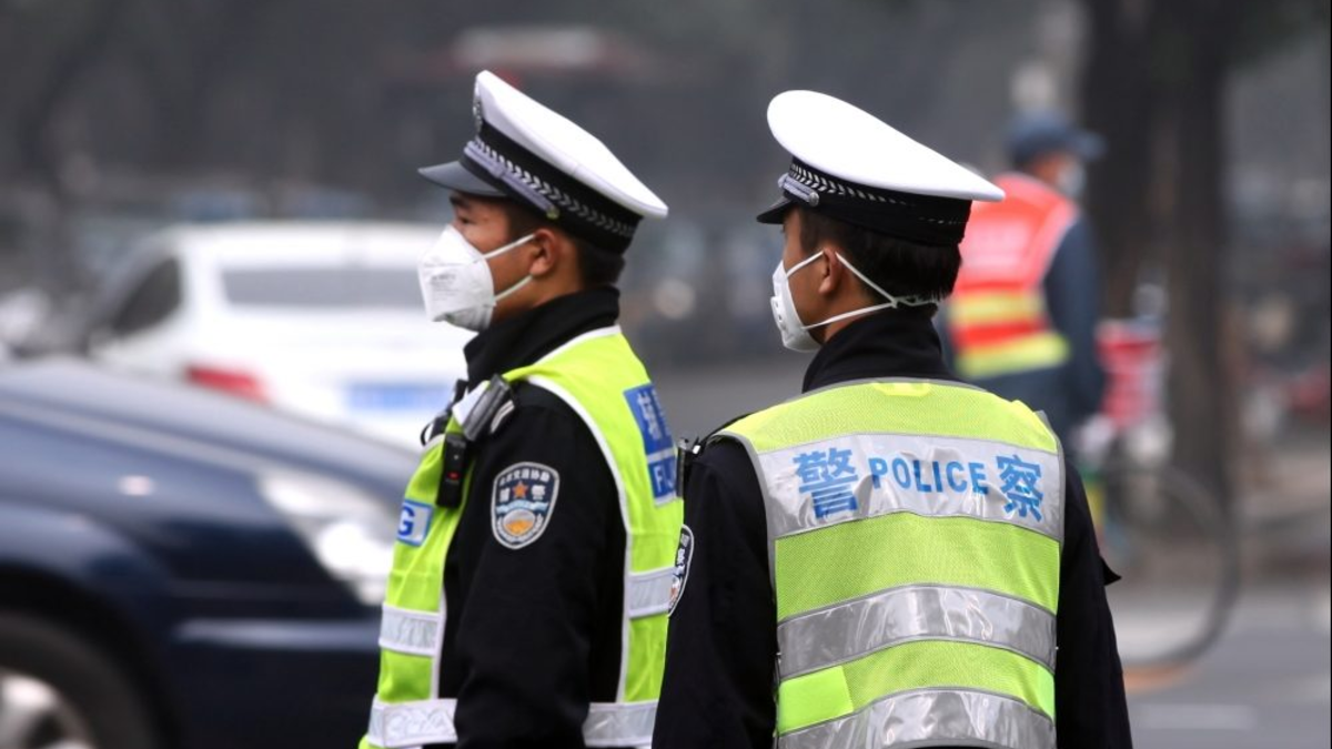 Polizisten in China - Foto: über dts Nachrichtenagentur