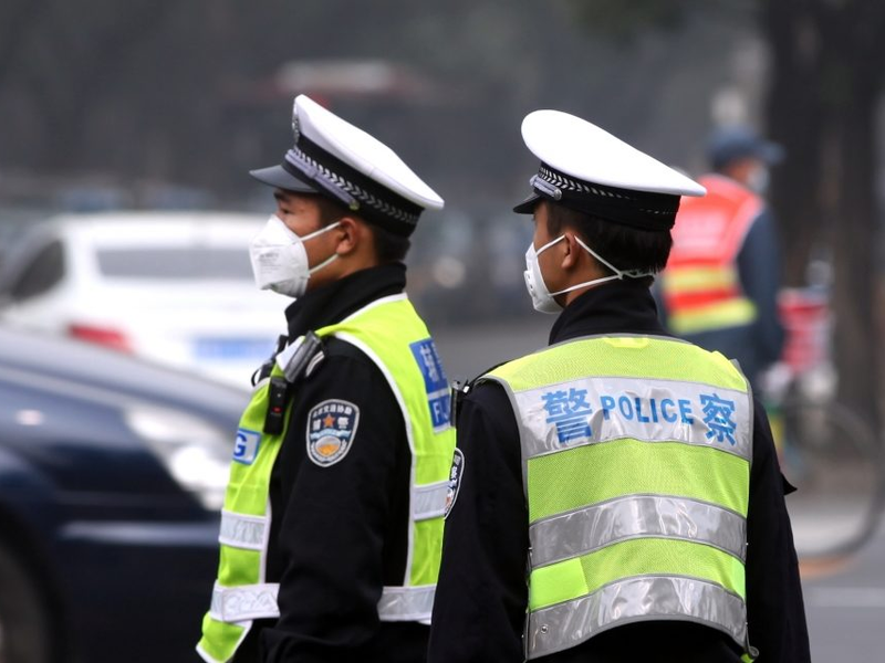 Polizisten in China - Foto: über dts Nachrichtenagentur