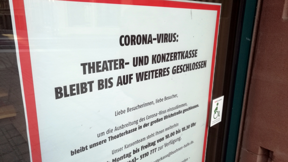 Wegen Corona geschlossene Theaterkasse - Foto: über dts Nachrichtenagentur