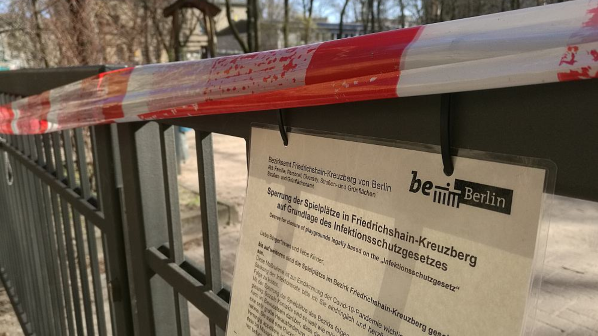 Gesperrter Spielplatz - Foto: über dts Nachrichtenagentur