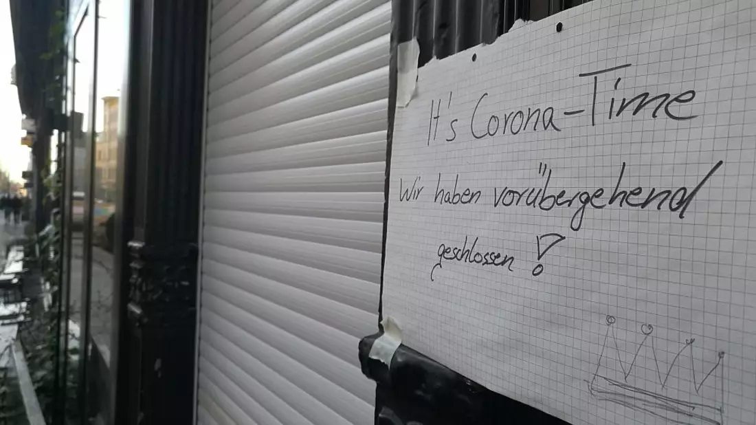 Wegen Coronakrise geschlossener Laden - Bild: über dts Nachrichtenagentur