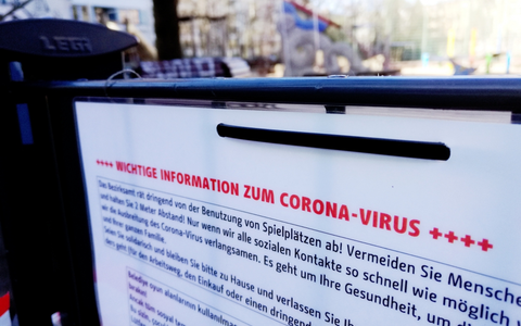 Gesperrter Spielplatz - Foto: über dts Nachrichtenagentur