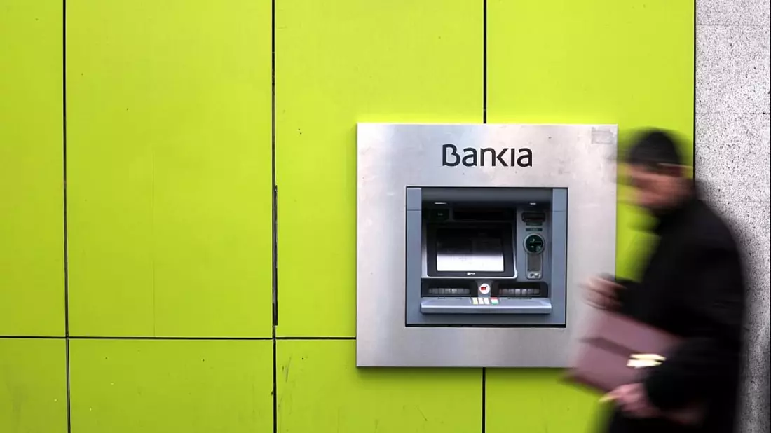 Geldautomat der Bankia-Bank in Spanien (Archiv) - Bild: über dts Nachrichtenagentur