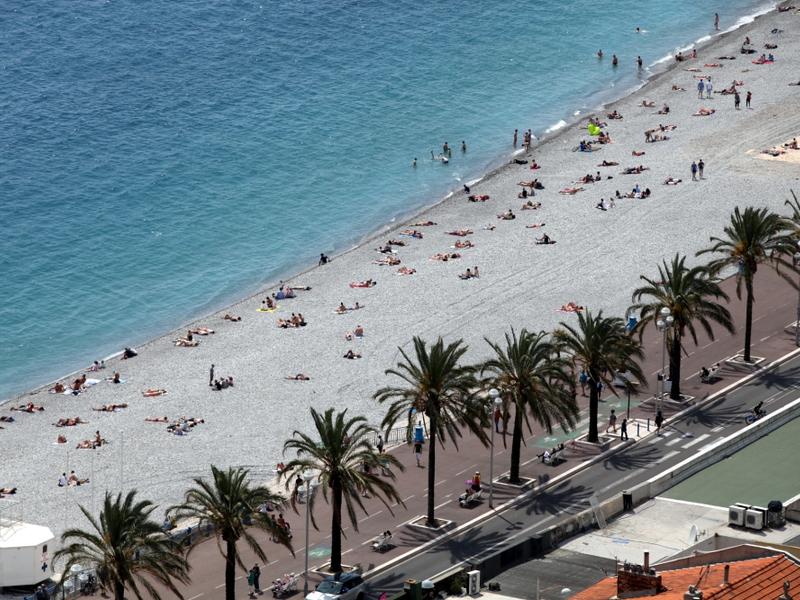 Strandpromenade in Nizza - Foto: über dts Nachrichtenagentur