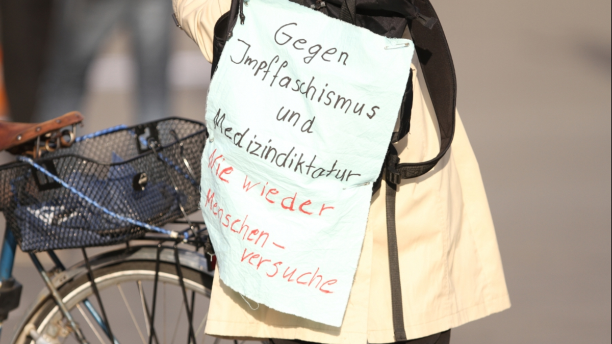 Corona-Demo - Foto: über dts Nachrichtenagentur
