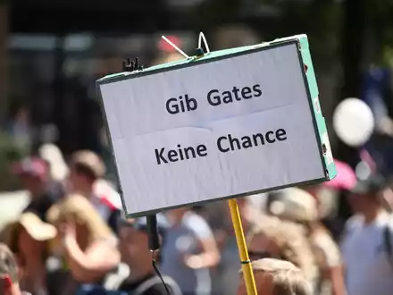 Demo von Corona-Skeptikern - Foto: ?ber dts Nachrichtenagentur