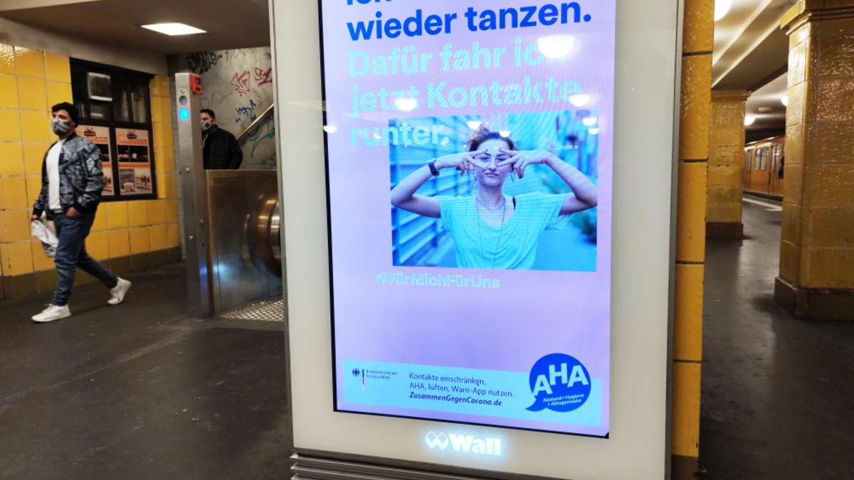 Corona-Werbung der Bundesregierung - Foto: ?ber dts Nachrichtenagentur